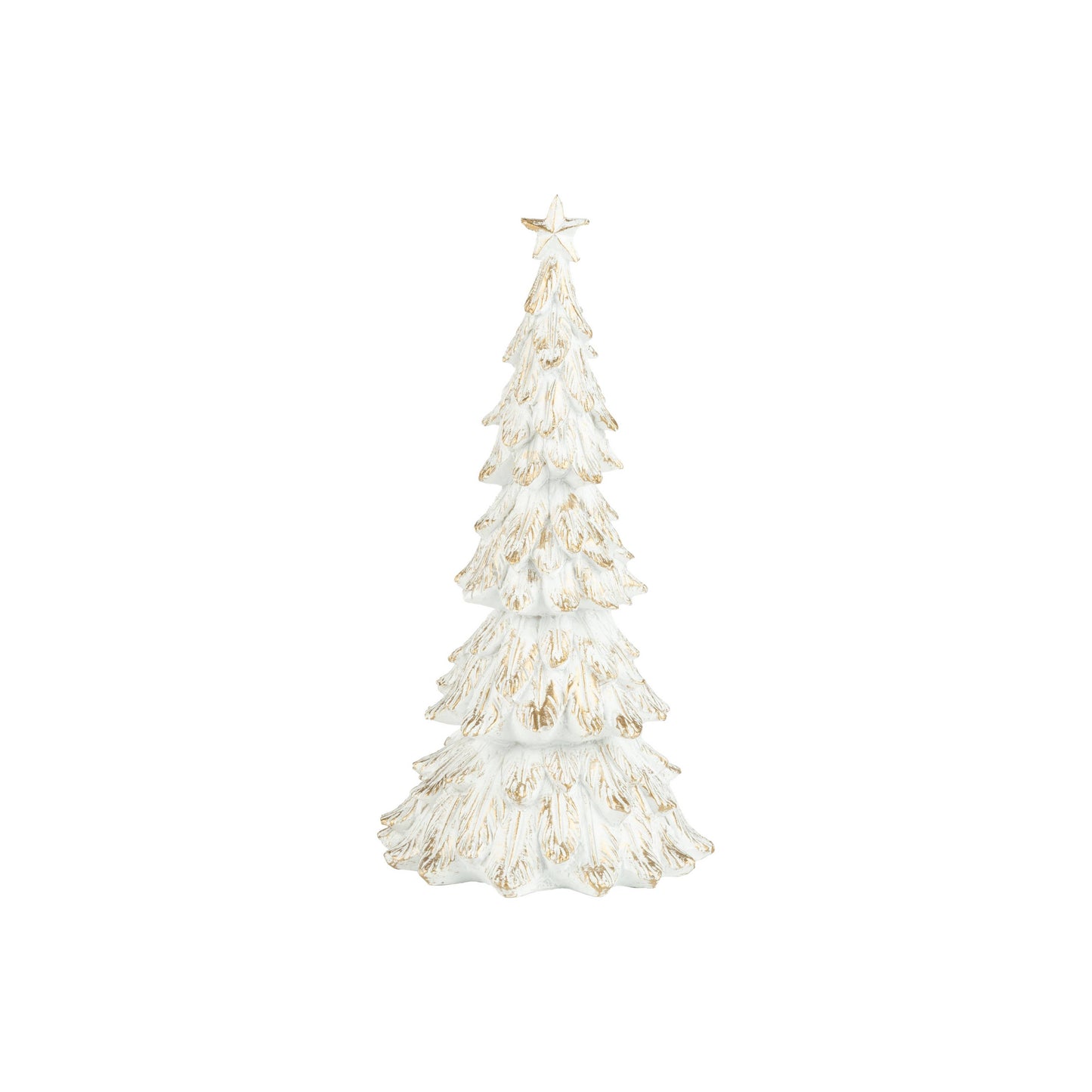 White tabletop fir tree