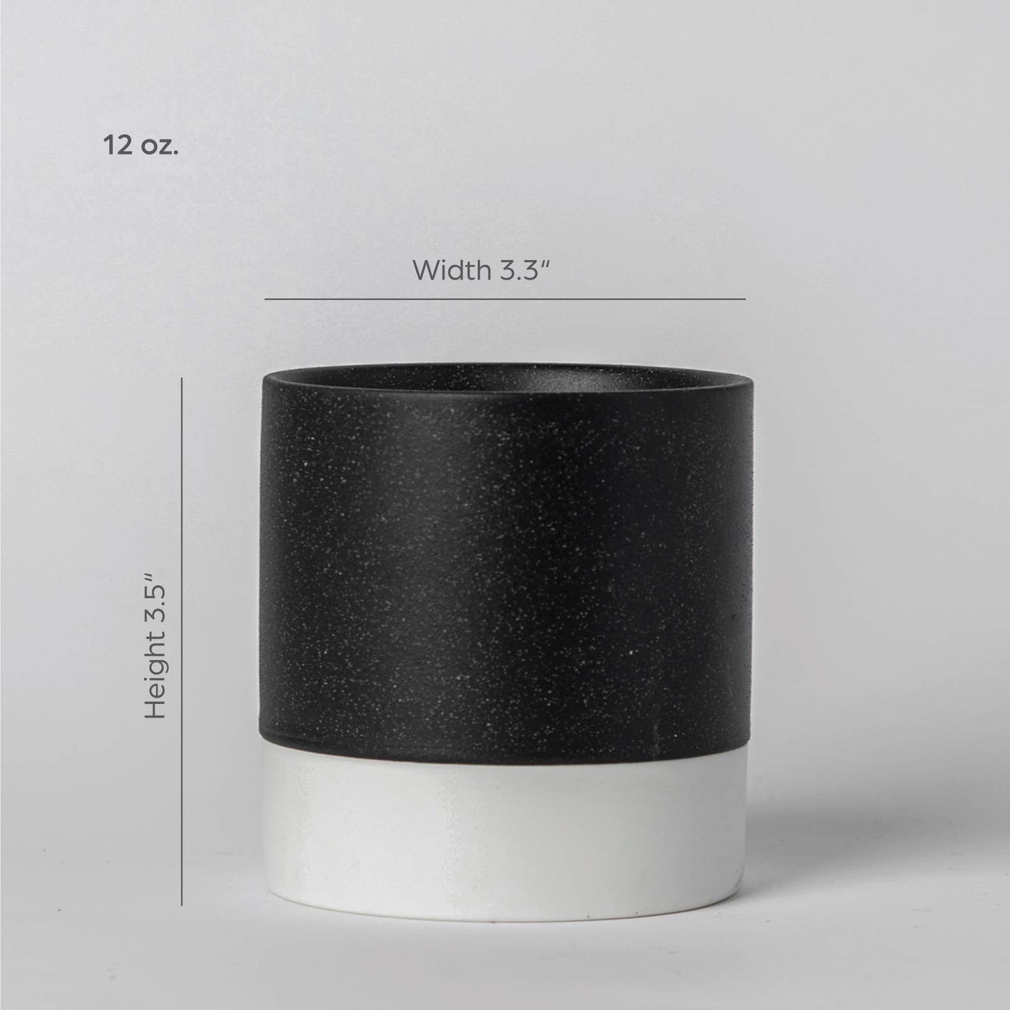 White Ceramic Candle Holder or flowerpot/planter