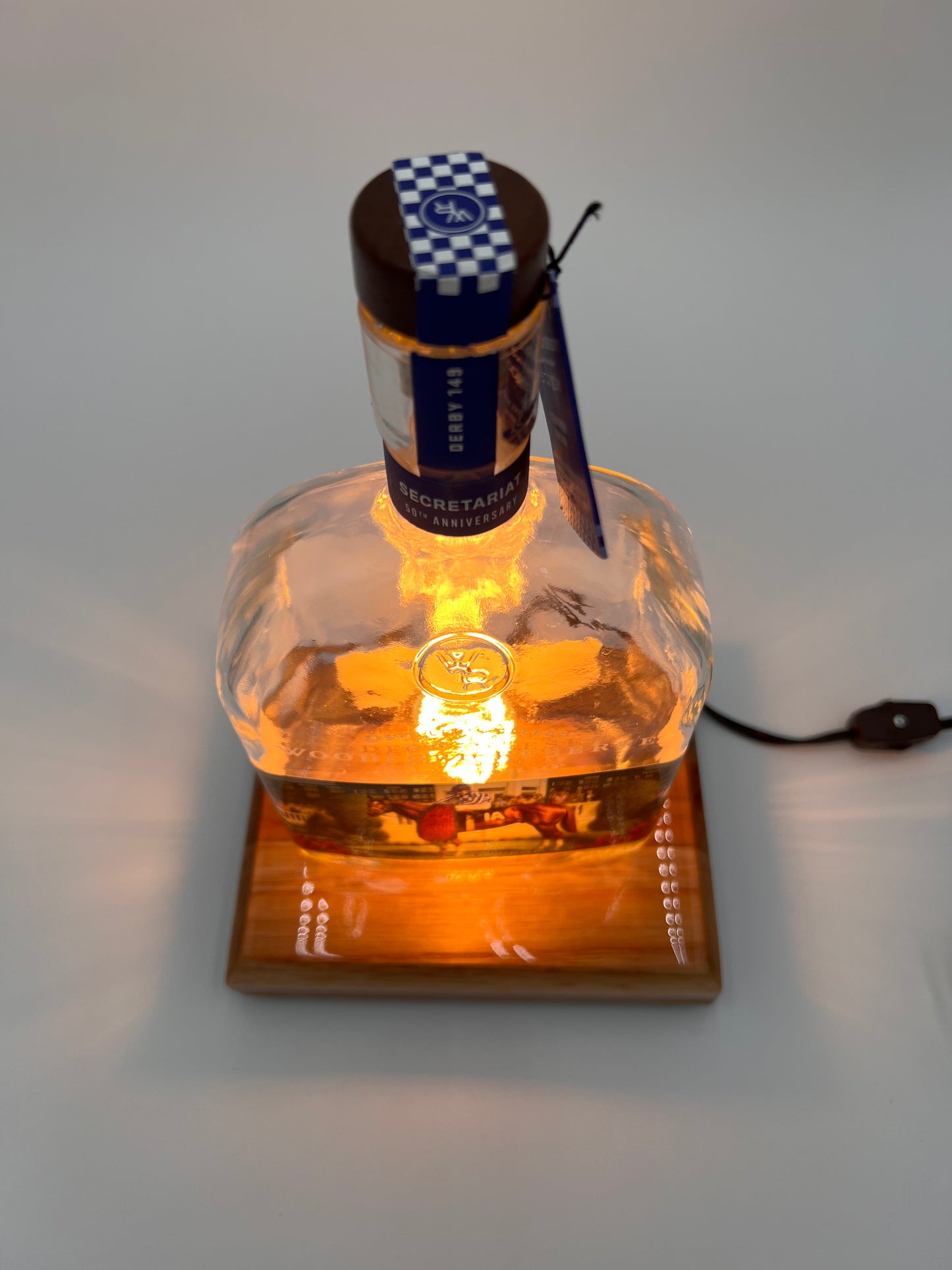 Woodford Reserve Secretariat Bourbon Bottle Night Light