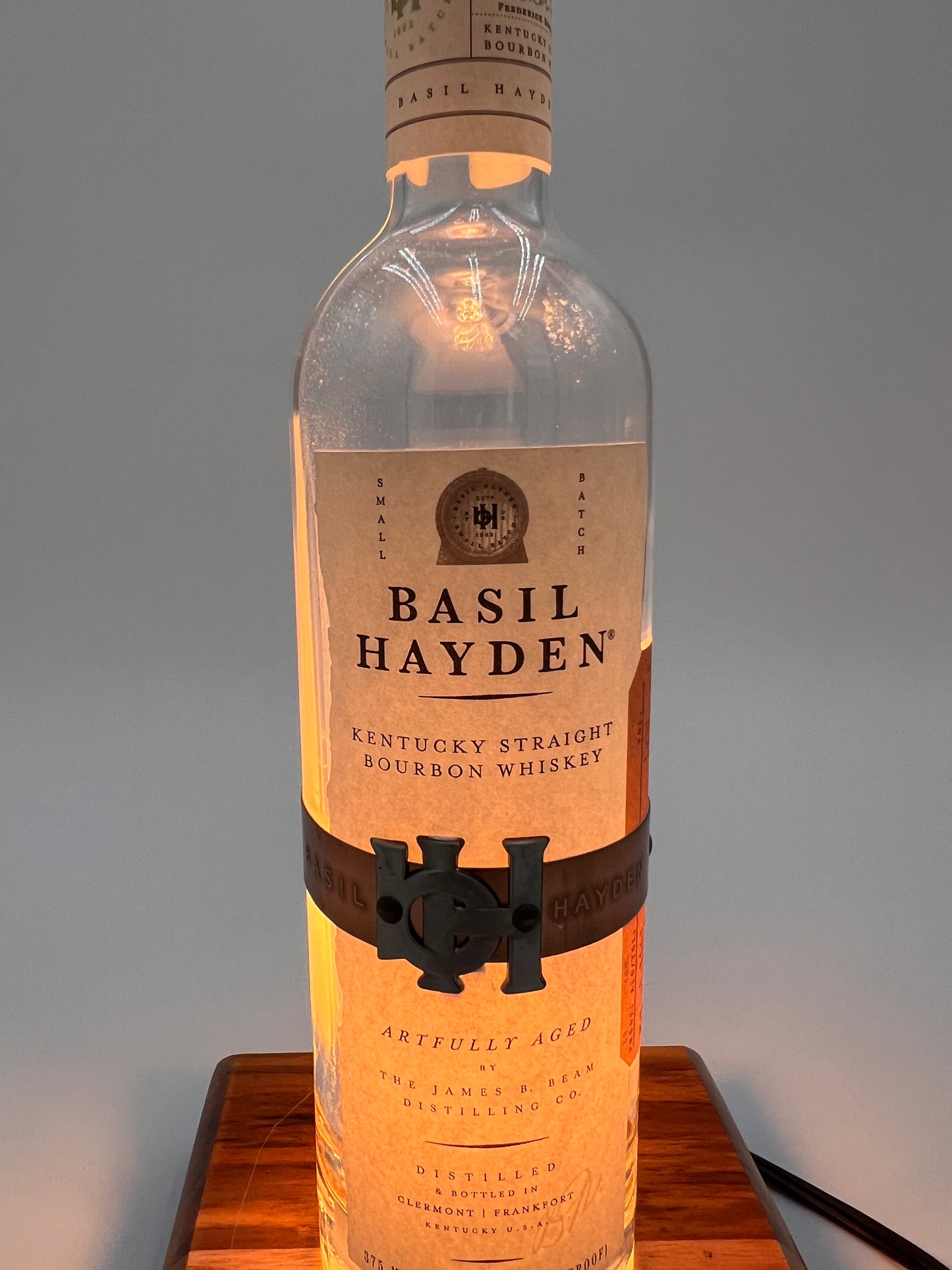 Basil Hayden Bourbon Bottle Night Light