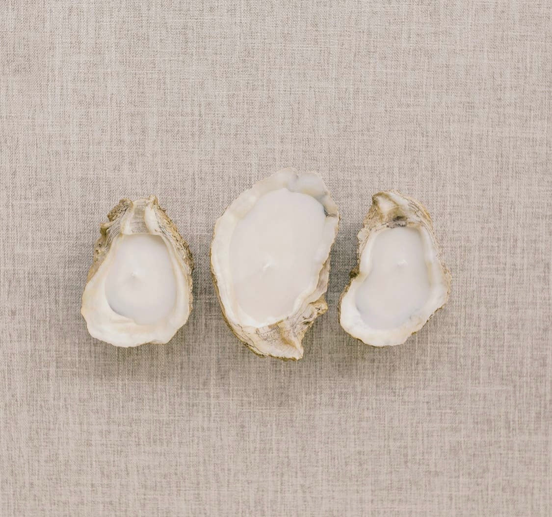 Oyster Shell Candles