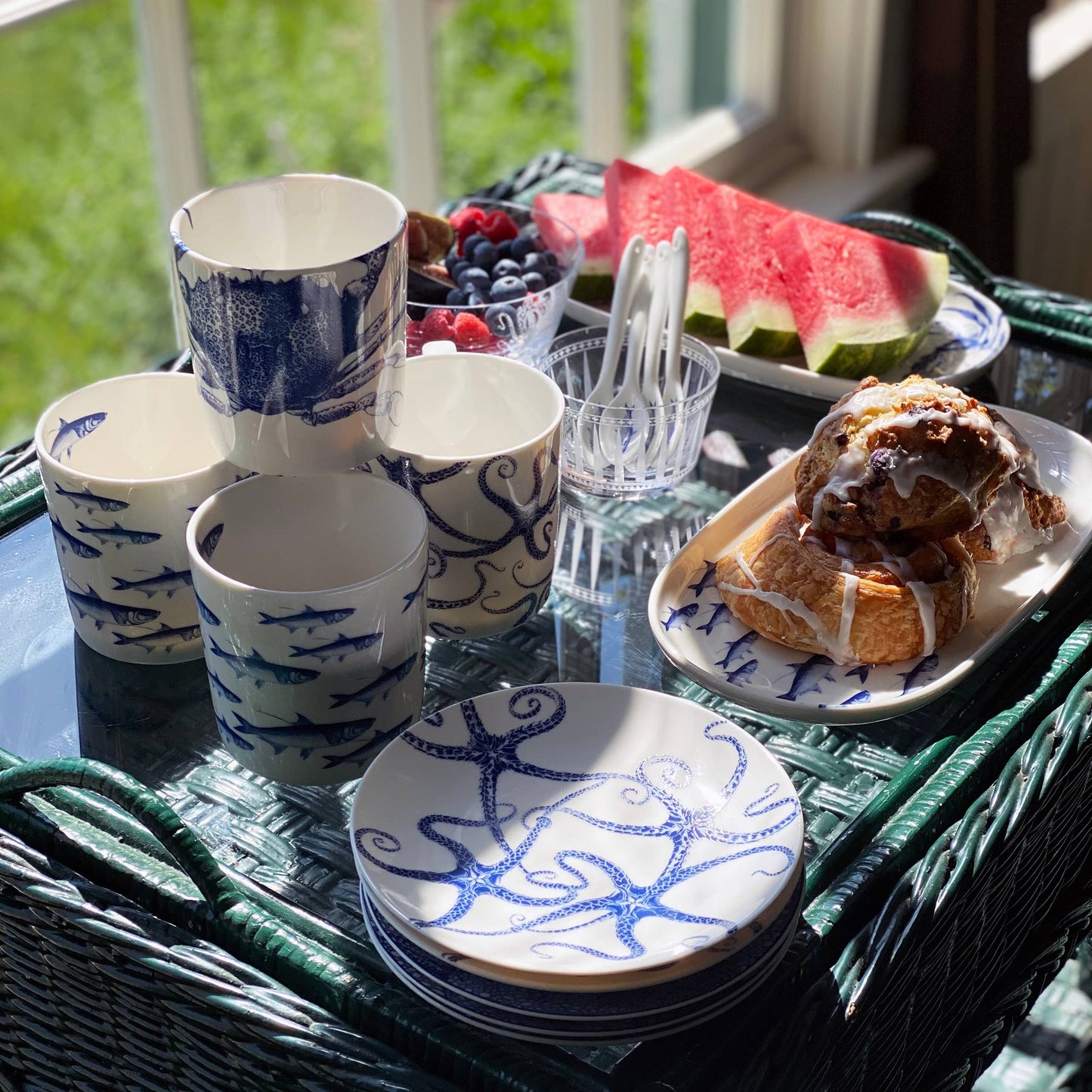 Starfish Small Plates, Set of 4