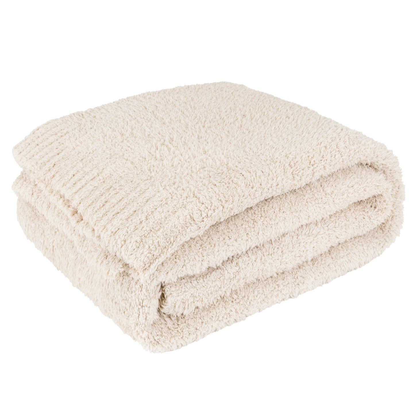 Buttery Soft Fluffy Knit Blanket