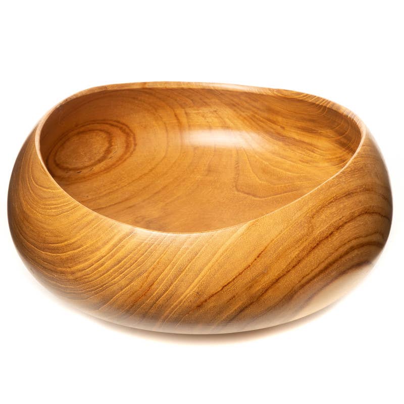 Bowl - Curved Hachi Serving Bowl with Stand