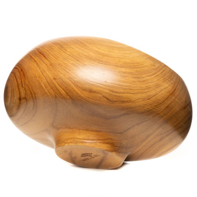 Bowl - Curved Hachi Serving Bowl with Stand