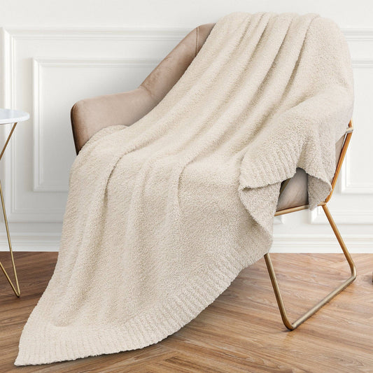 Buttery Soft Fluffy Knit Blanket