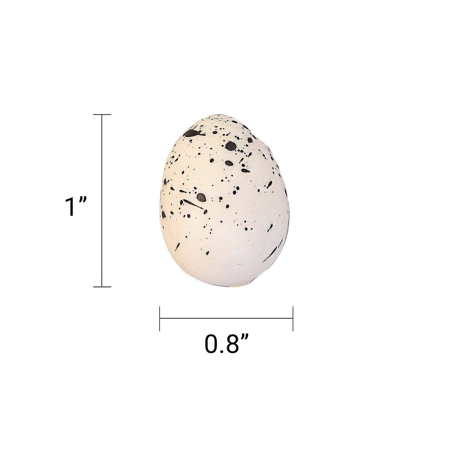 Handmade Bird Nest with Realistic Eggs (1 Nest with 3 eggs)