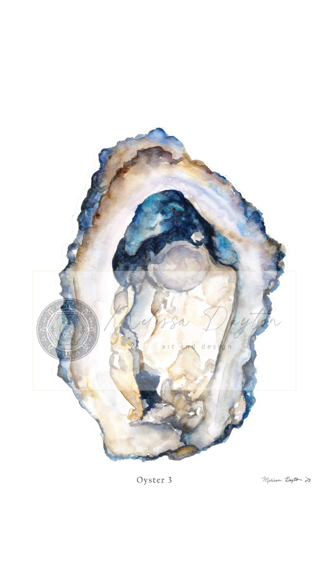 Oyster Fine Art Prints- set 6 (unframed)
