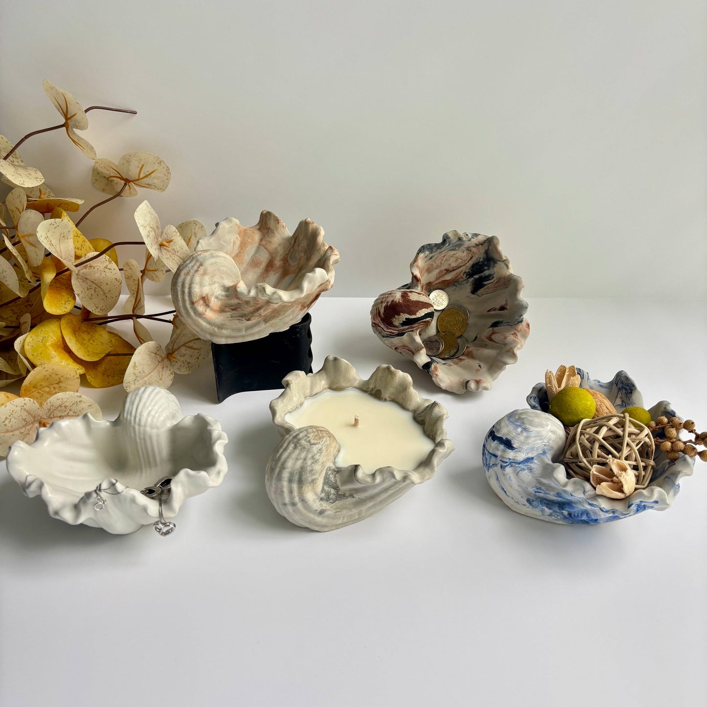 Candle - Selene - Shell Candle