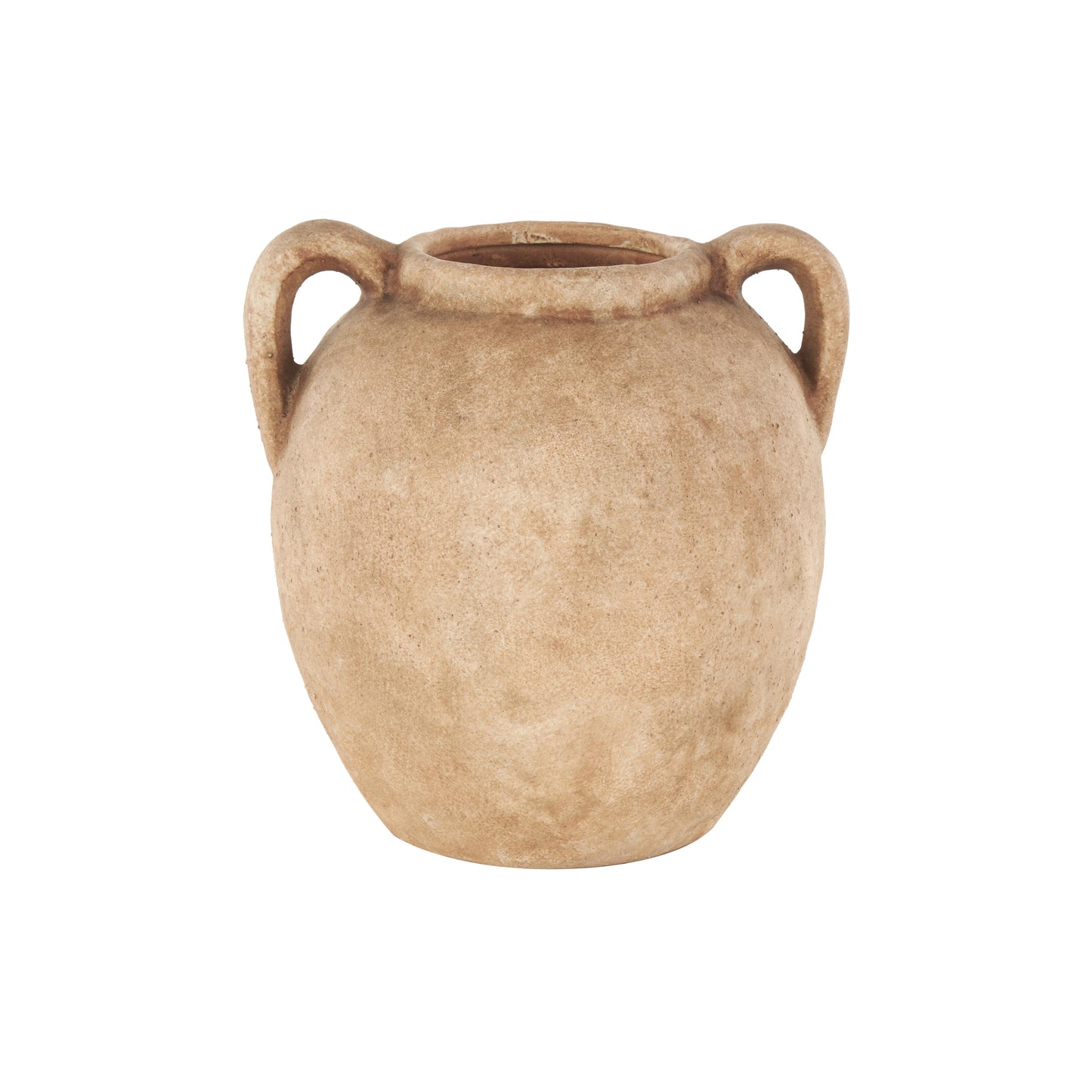 A-15833: CERAMIC VASE 10"W, 10"H