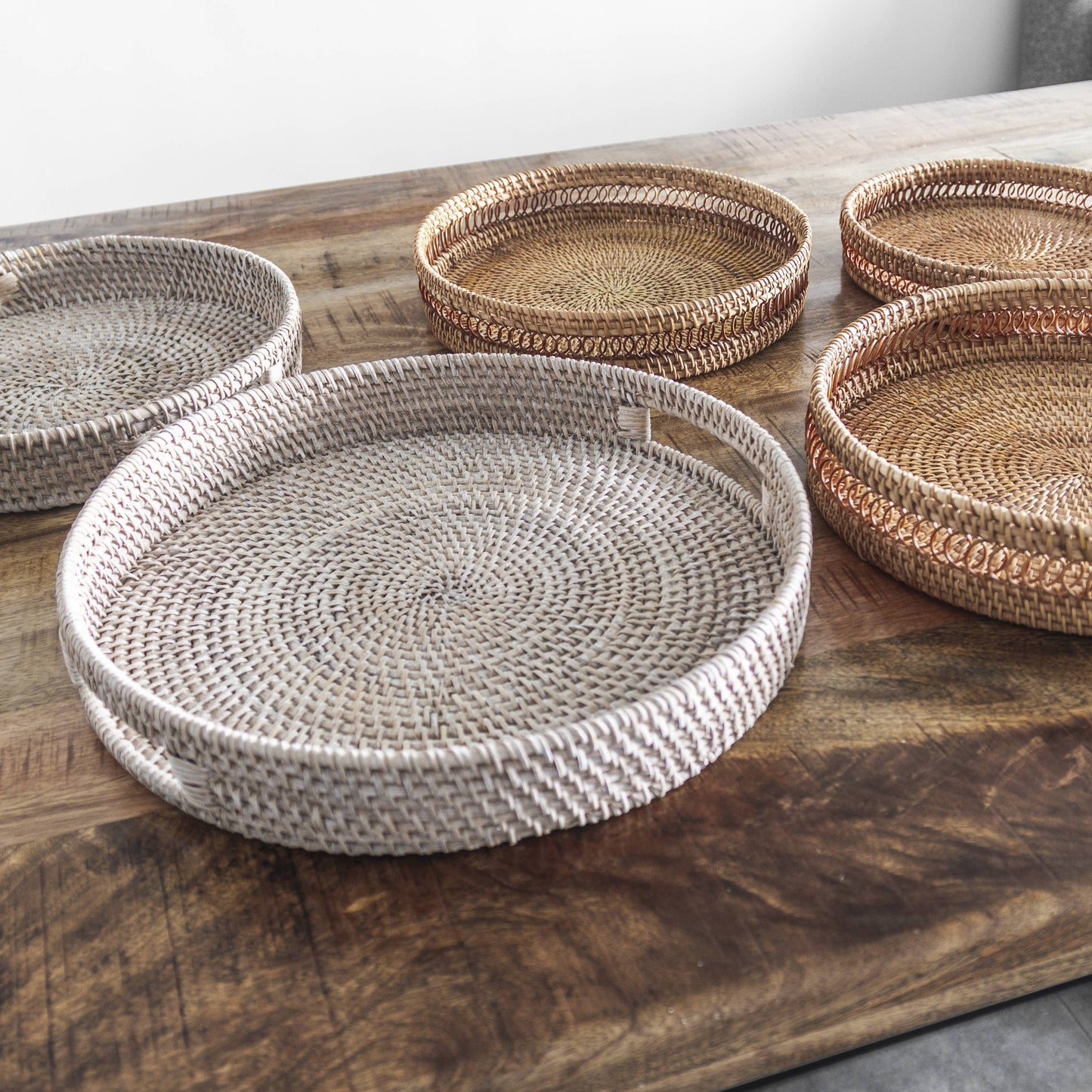 Rattan Tabletop Decor - Medium