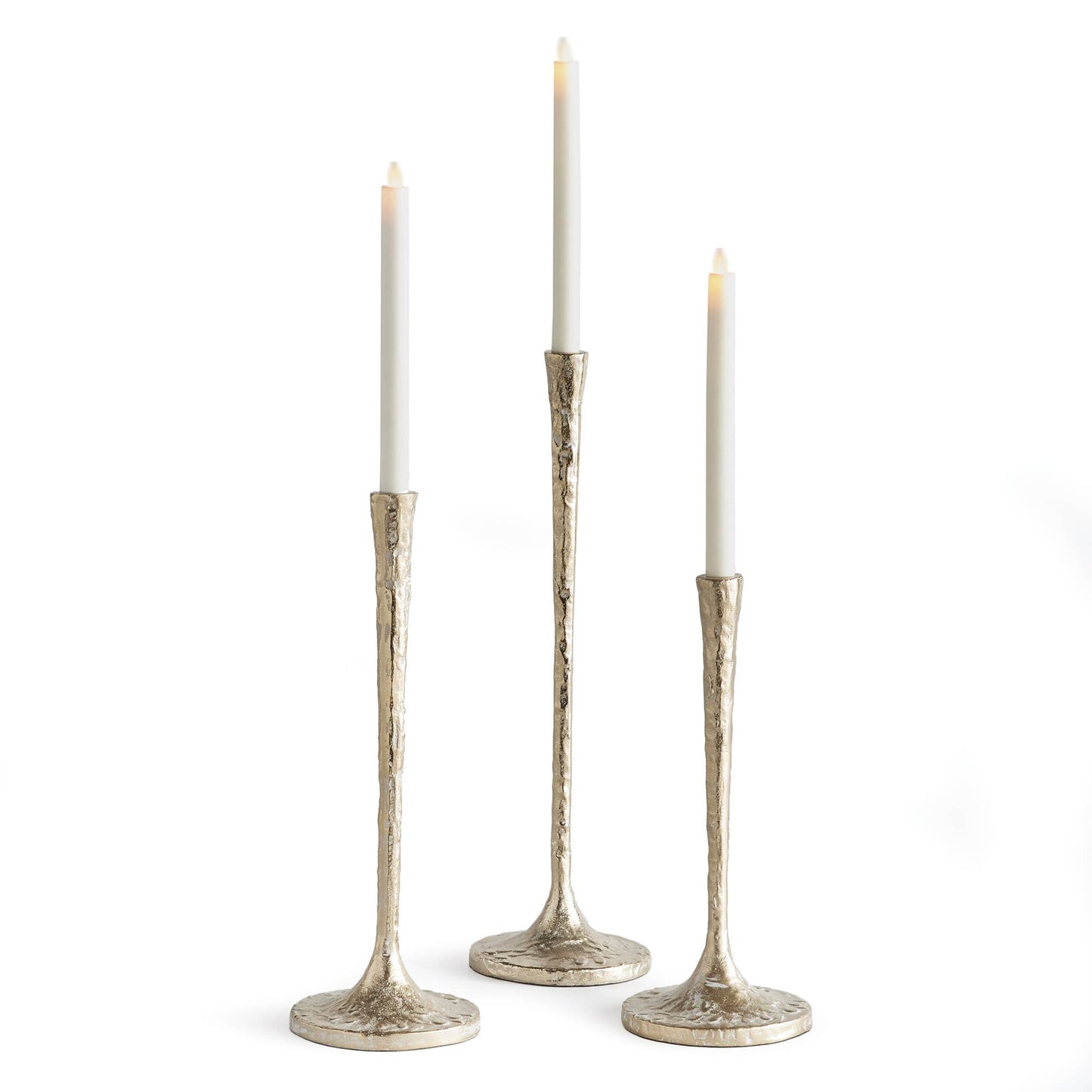 Burke Taper Holders - Gold, Set of 3
