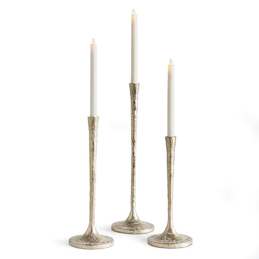Burke Taper Holders - Gold, Set of 3