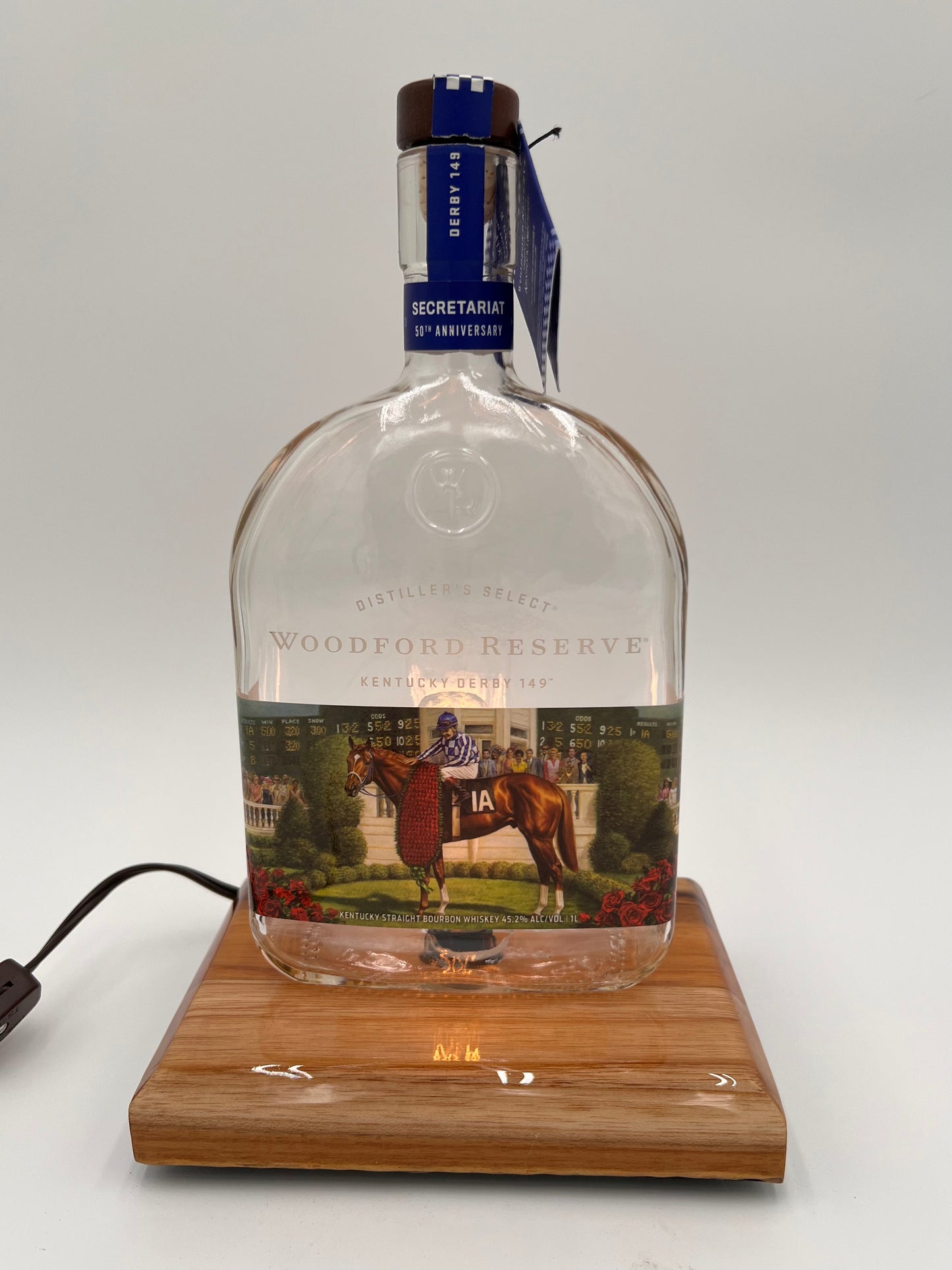 Woodford Reserve Secretariat Bourbon Bottle Night Light - 4 Watt Bulb