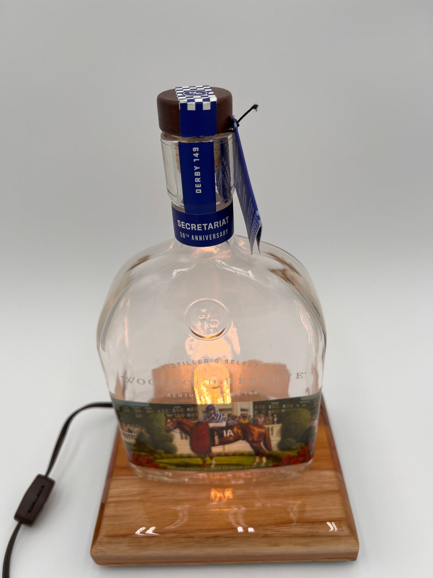 Woodford Reserve Secretariat Bourbon Bottle Night Light - 4 Watt Bulb