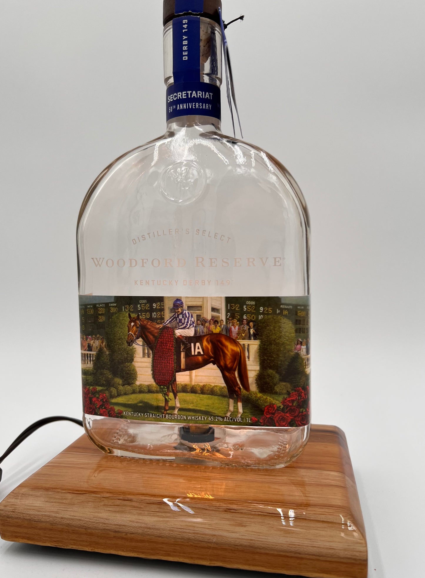 Woodford Reserve Secretariat Bourbon Bottle Night Light - 4 Watt Bulb