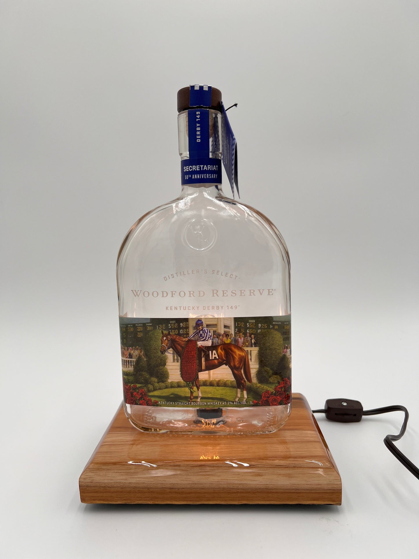 Woodford Reserve Secretariat Bourbon Bottle Night Light - 4 Watt Bulb