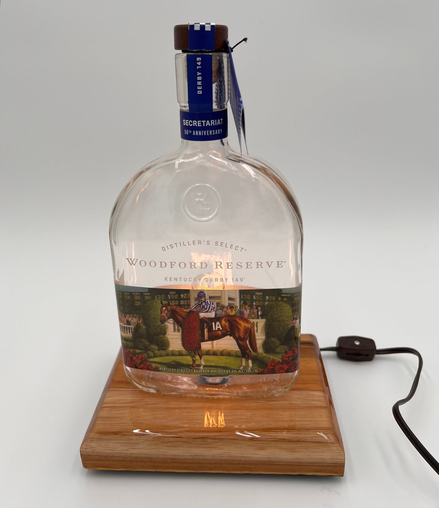 Woodford Reserve Secretariat Bourbon Bottle Night Light - 4 Watt Bulb