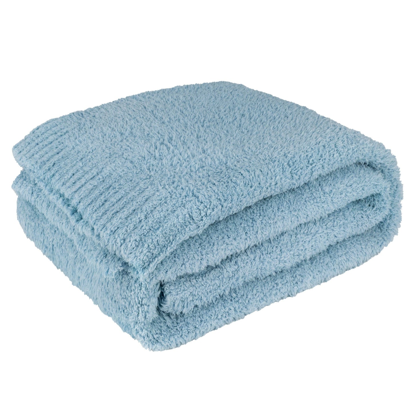 Buttery Soft Fluffy Knit Blanket