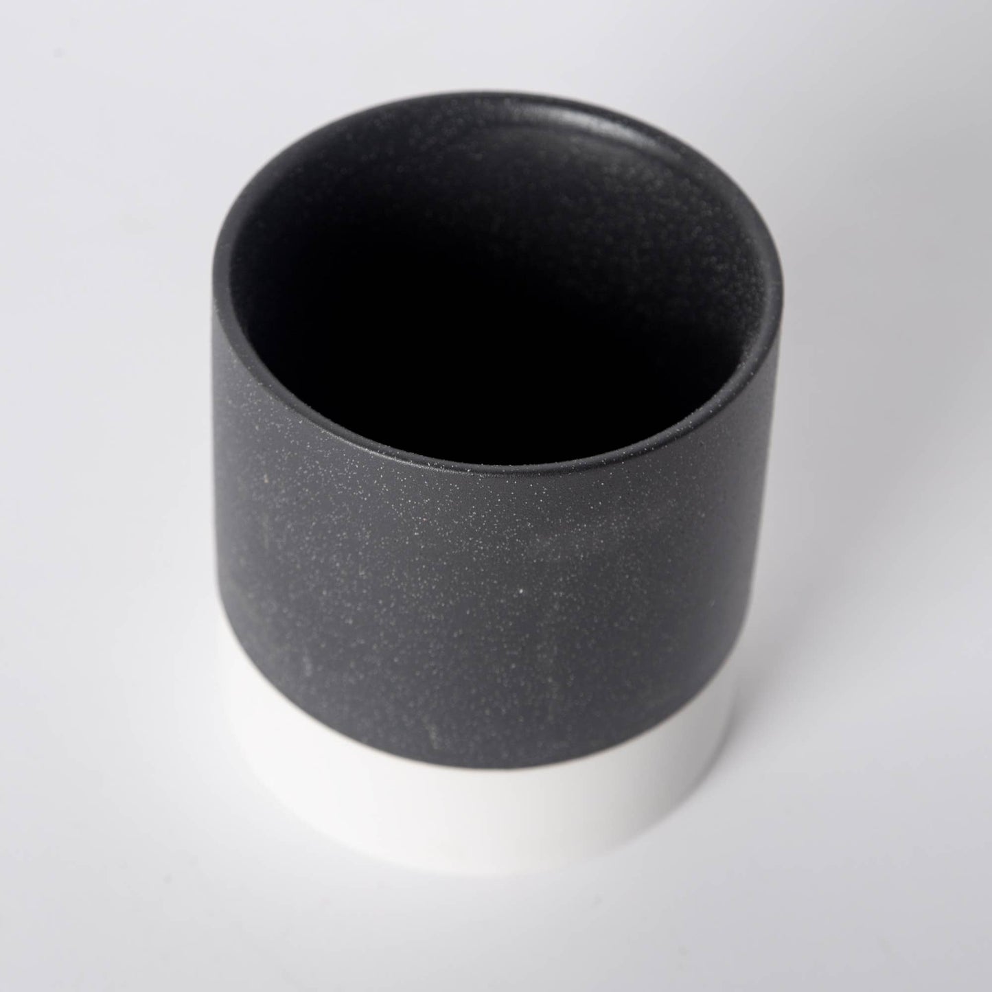 White Ceramic Candle Holder or flowerpot/planter