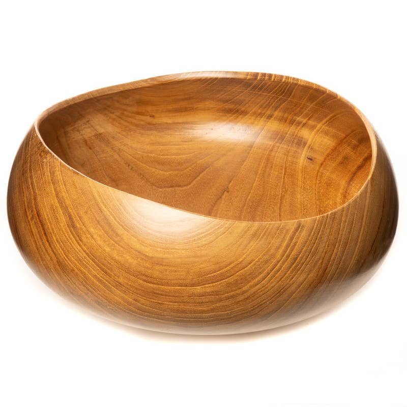 Bowl - Curved Hachi Serving Bowl with Stand