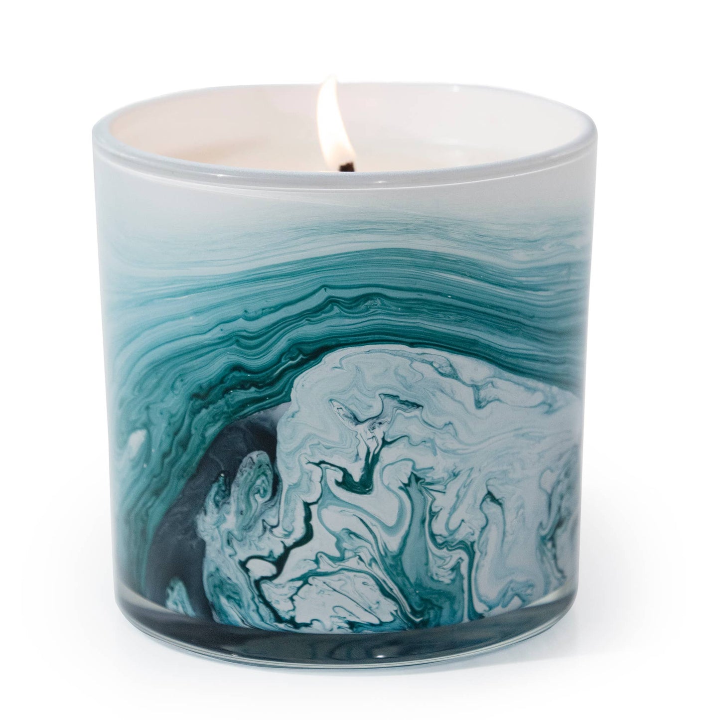 SAMPLE - Orchid & Cedar 14 oz. Swirl Glass Candle