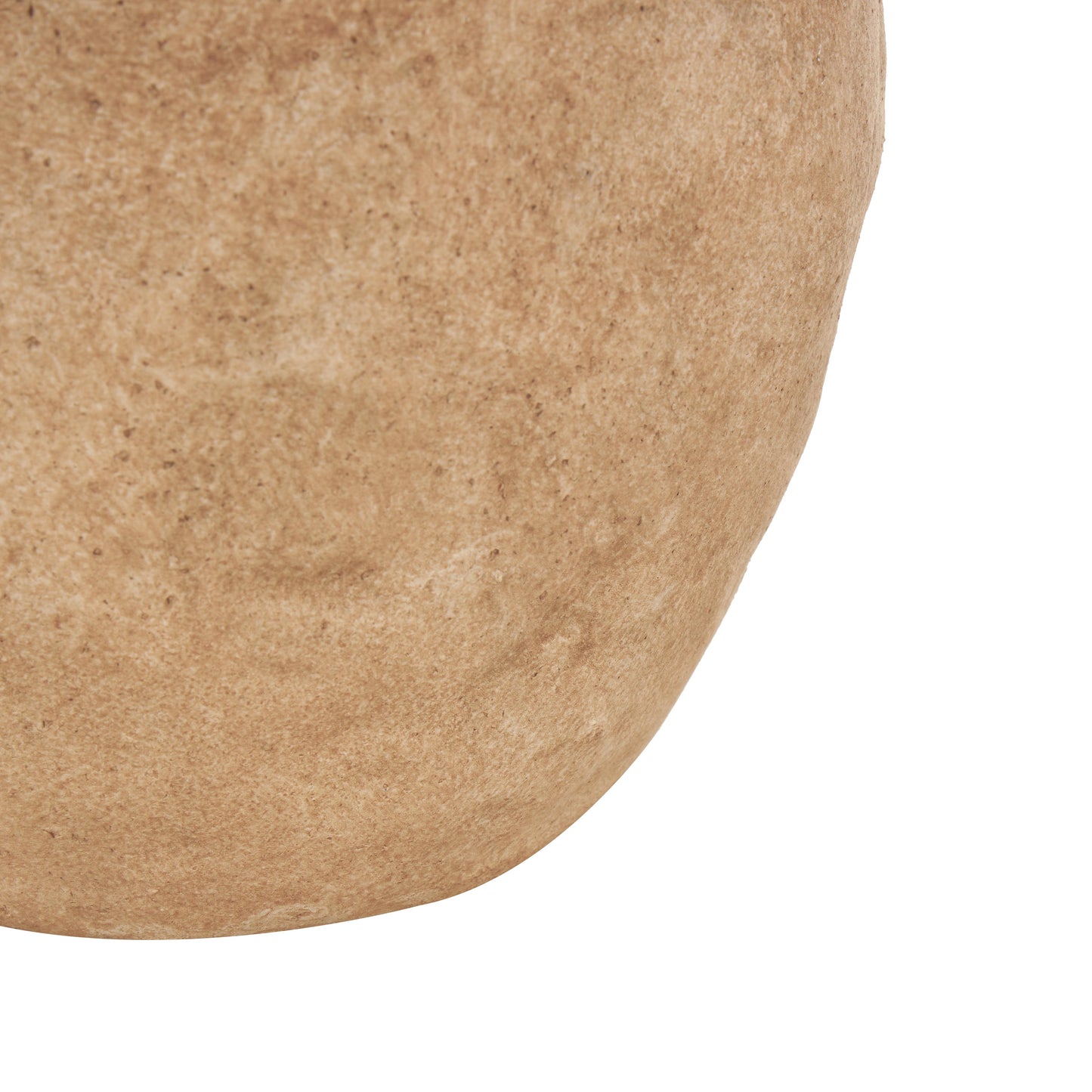 A-15833: CERAMIC VASE 10"W, 10"H