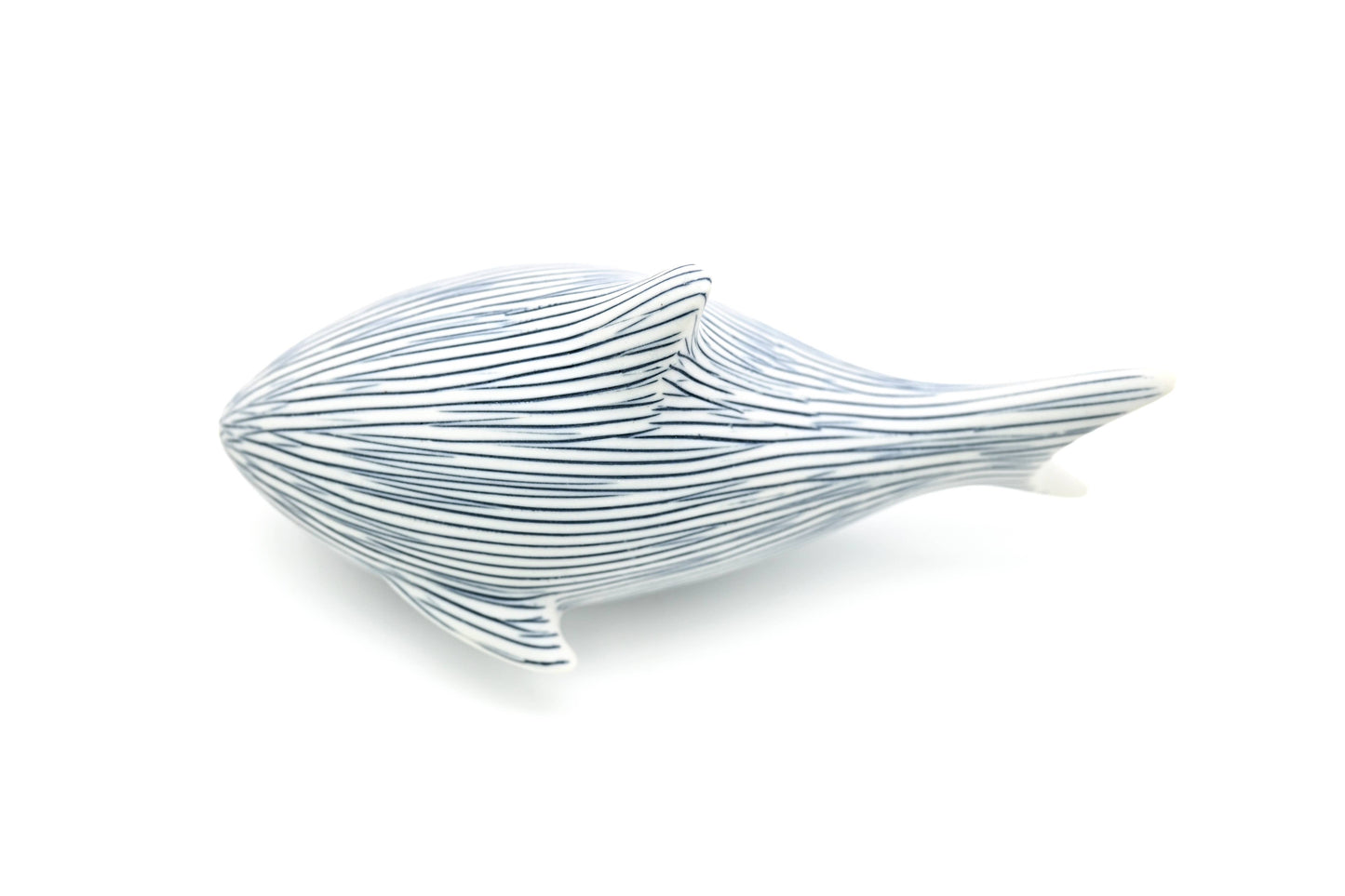 SHARK-Miniature Porcelain Ceramic Sculpture Ornament