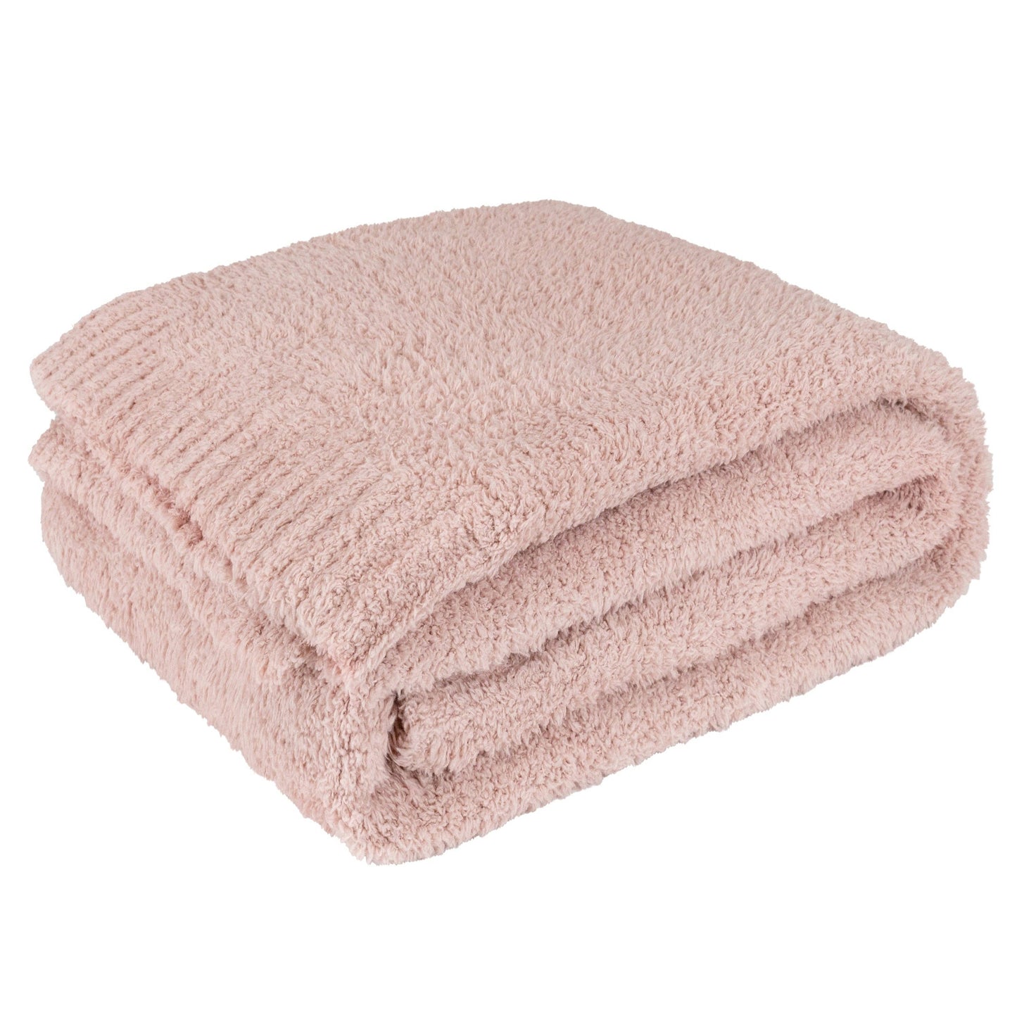 Buttery Soft Fluffy Knit Blanket