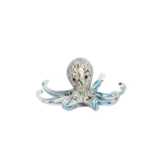 Octopus Multi Art Glass Decorative Figurine