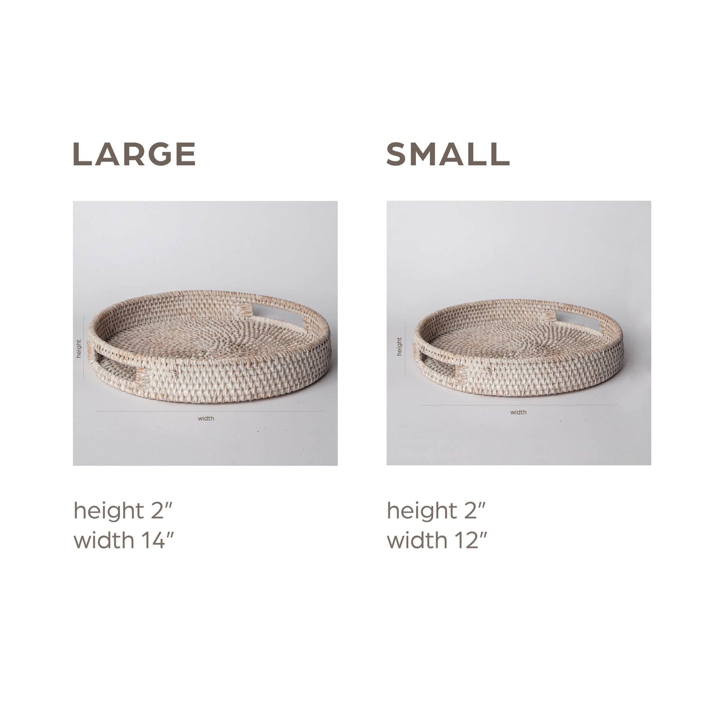 Rattan Tabletop Decor - Medium