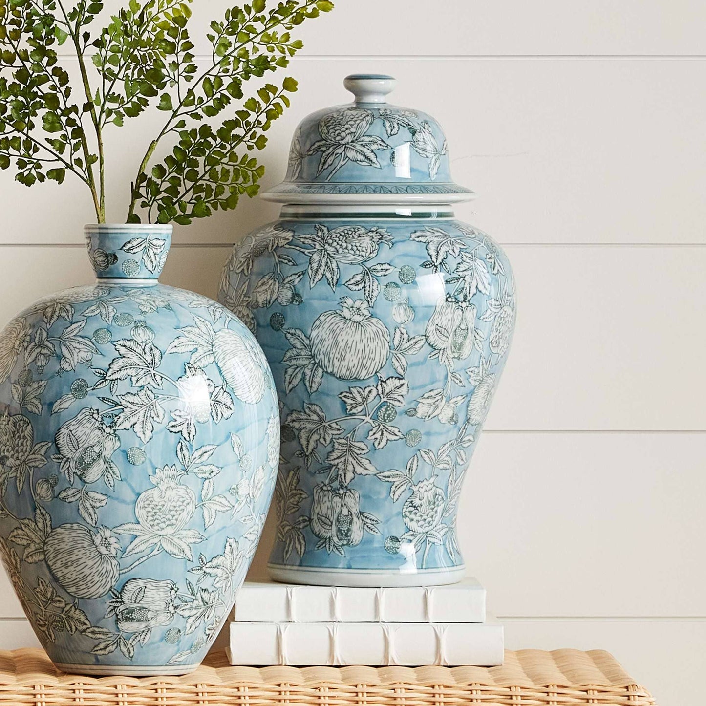POMEGRANATE SKETCH GINGER JAR