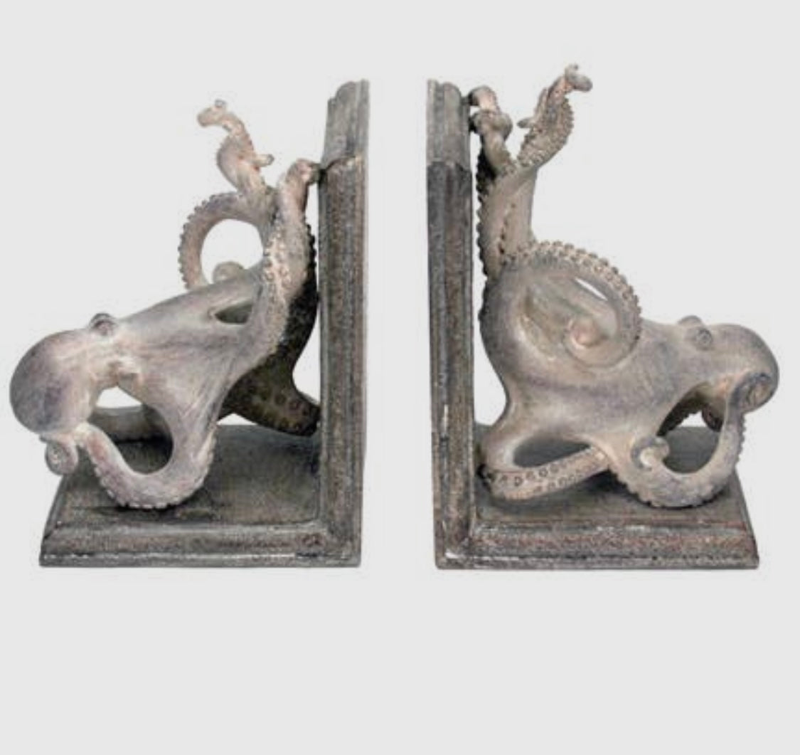 Octopus Bookends Set