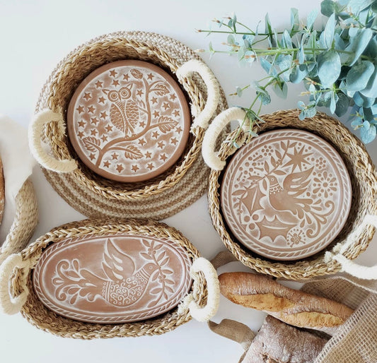 Handmade Bread Warmer & Wicker Baskets